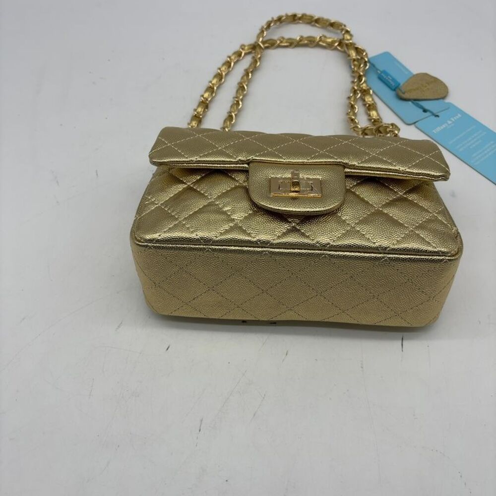 Tiffany & Fred Paris Caviar Leather Messenger Bag